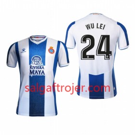 RCD Espanyol Fodboldtrøjer Wu Lei 24 Hjemmebanesæt 2019/20 Kort ærmer